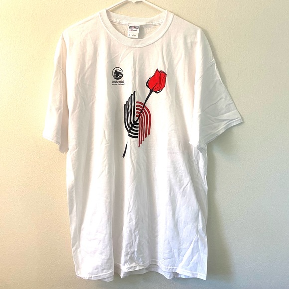 Portland Trailblazers rose city sz XL t-shirt, NEW! - Picture 3 of 5